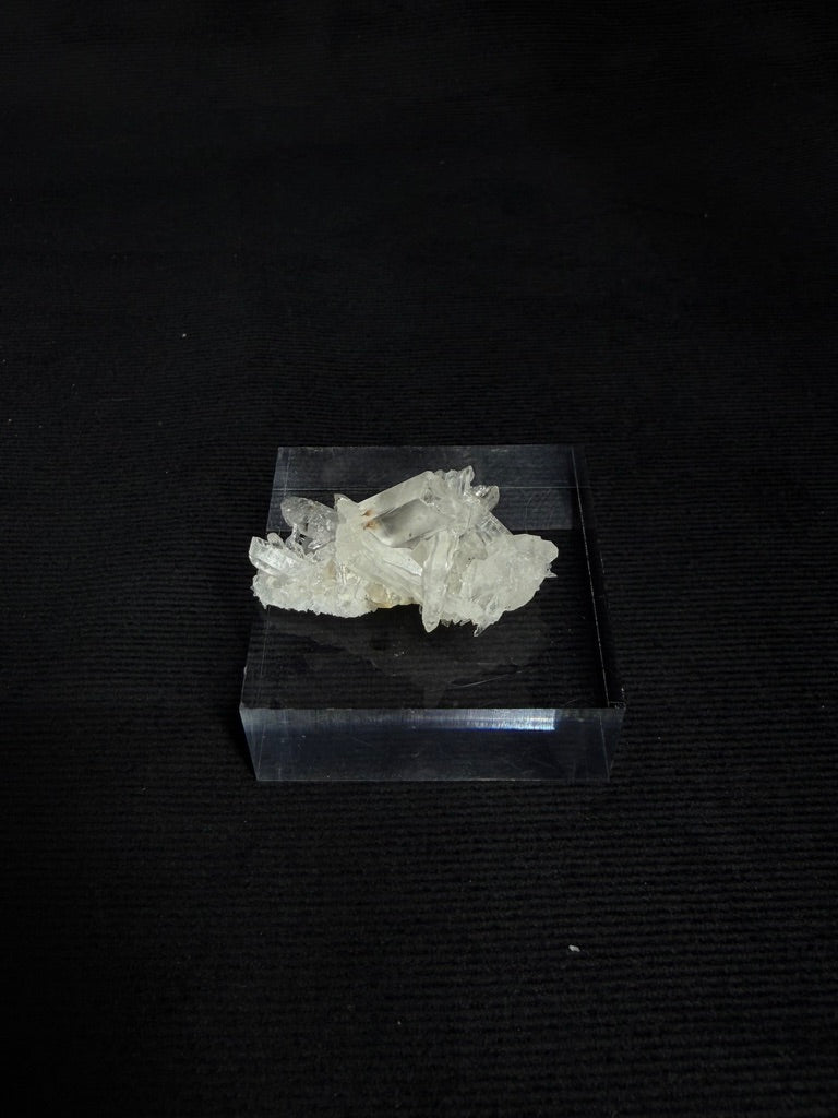 Natural Brazilian Pure Clear Laser Quartz Mini Cluster with Inclusions - 10BB