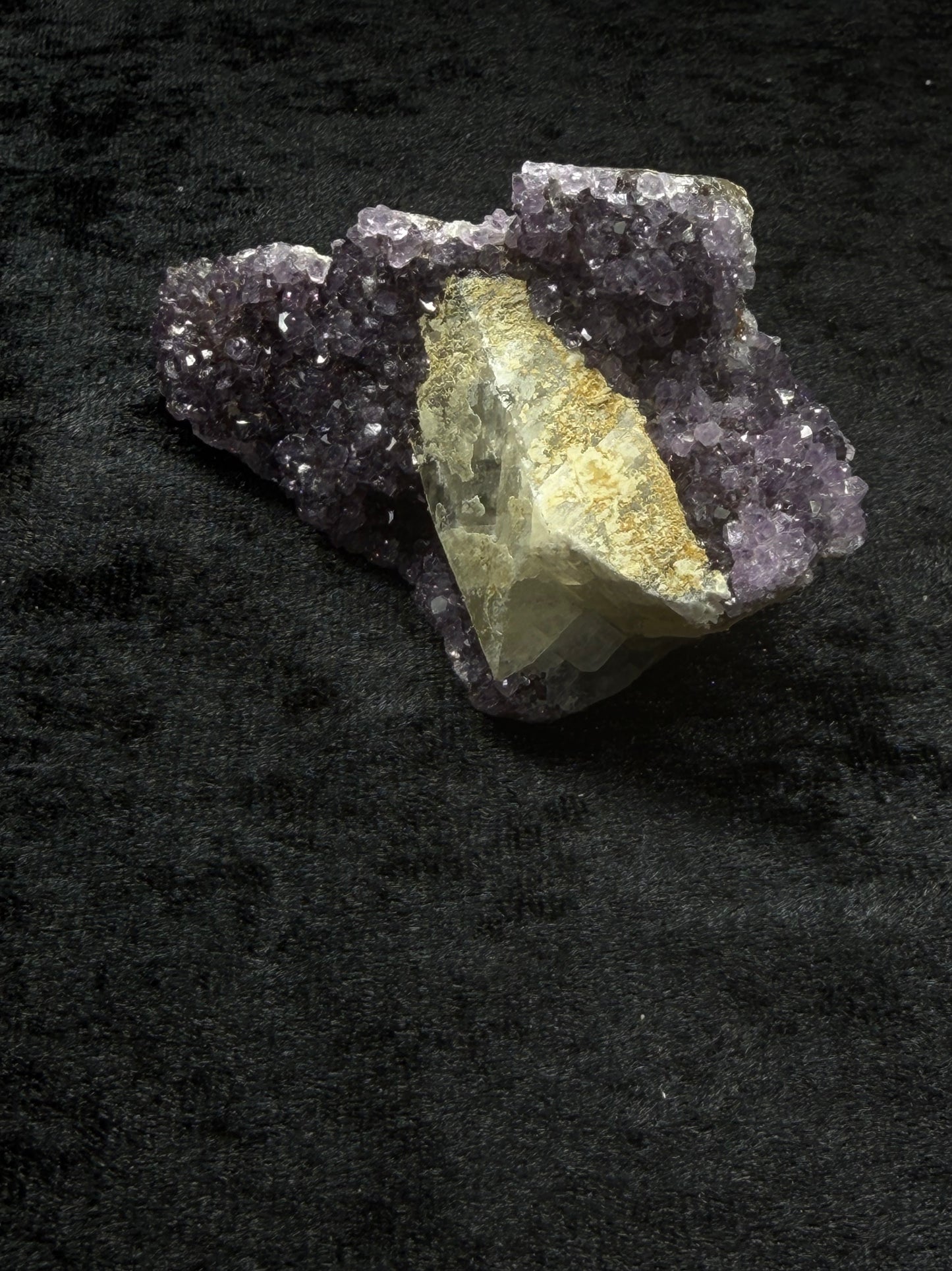 Brazilian Purple Amethyst Freeform with Calcite - 72CA
