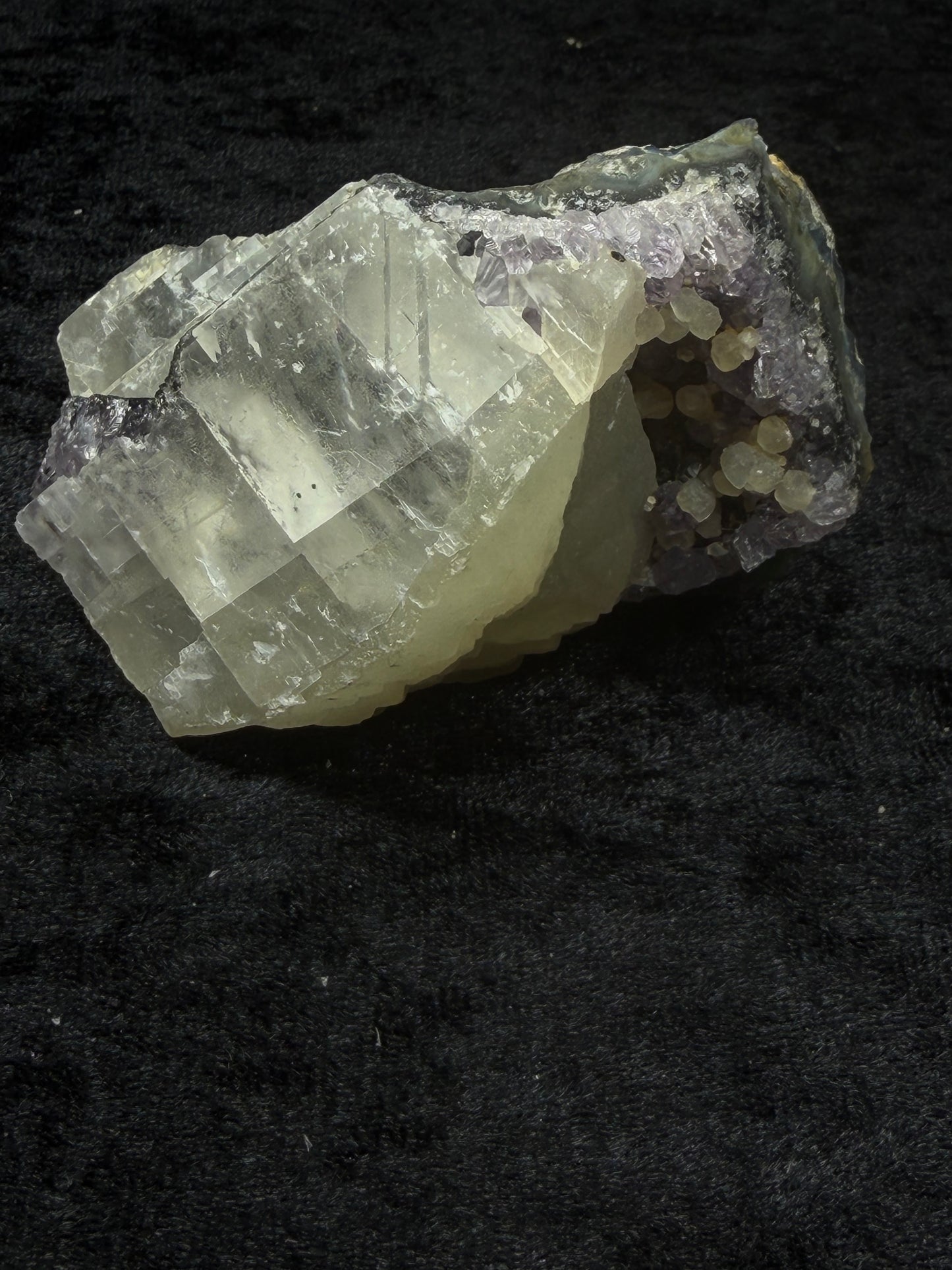 Brazilian Purple Amethyst Freeform with Calcite - 60BA