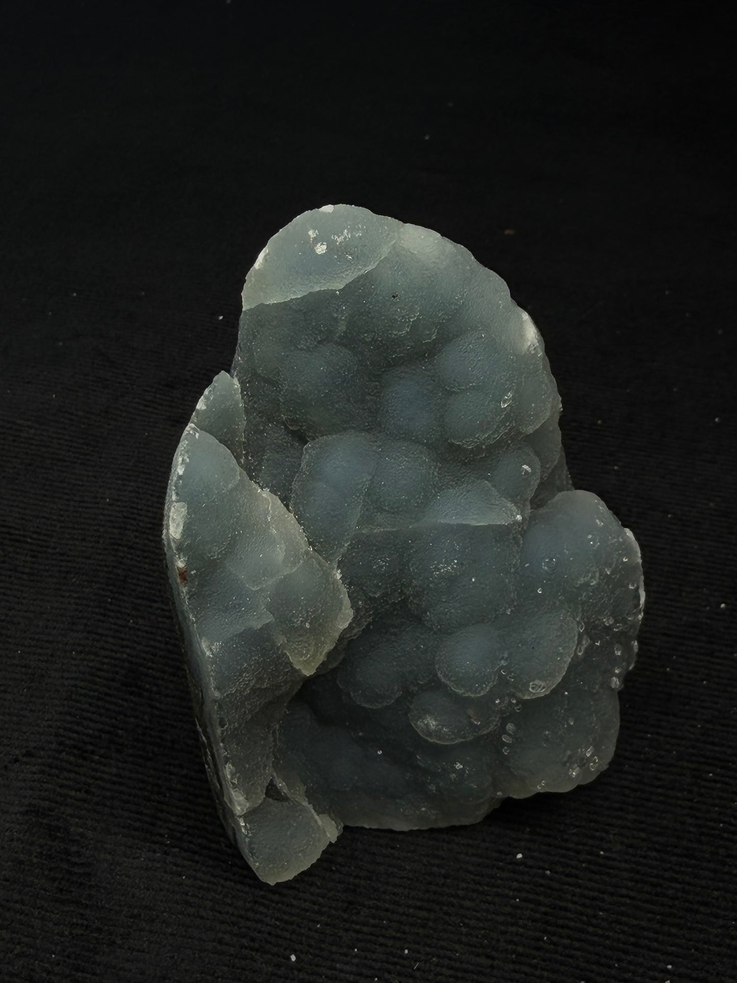 Indian Blue & Grey Chalcedony Bubbly Specimen - 95BC