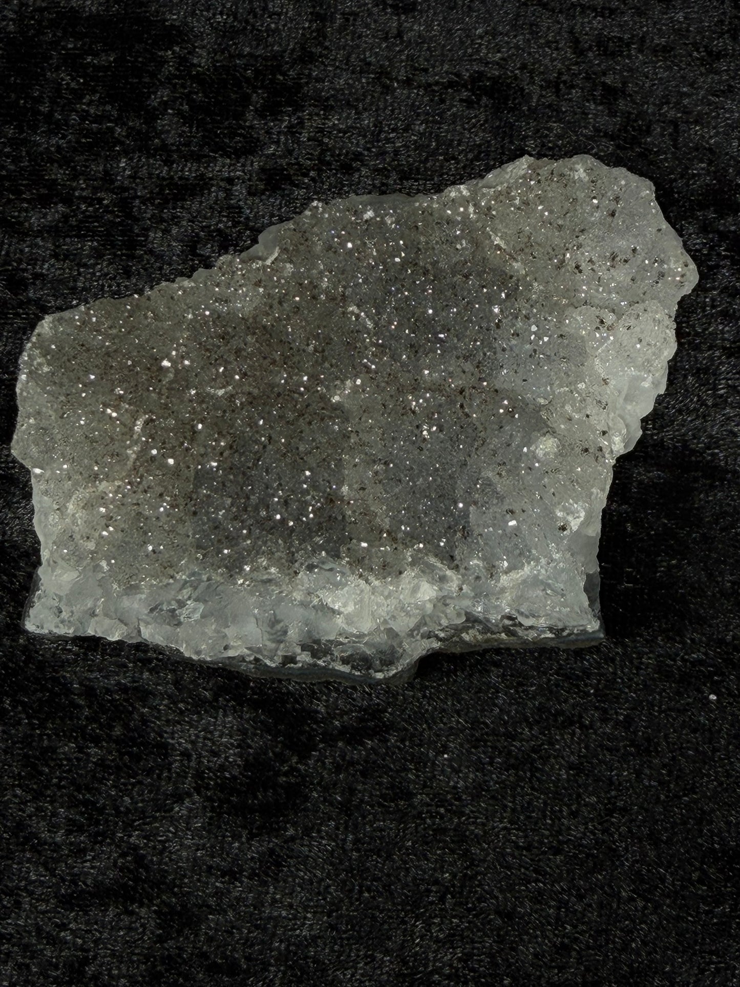 Brazilian Light Grey Sugar Amethyst Freeform - 68GA