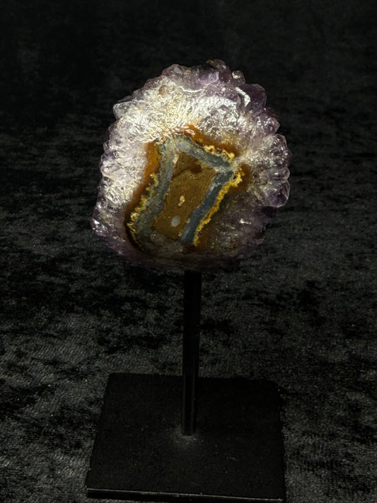 Brazilian Purple Amethyst Pine Cone on Stand - 58PC