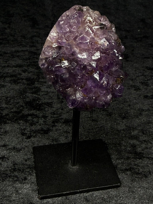 Brazilian Purple Amethyst Pine Cone on Stand - 58PC