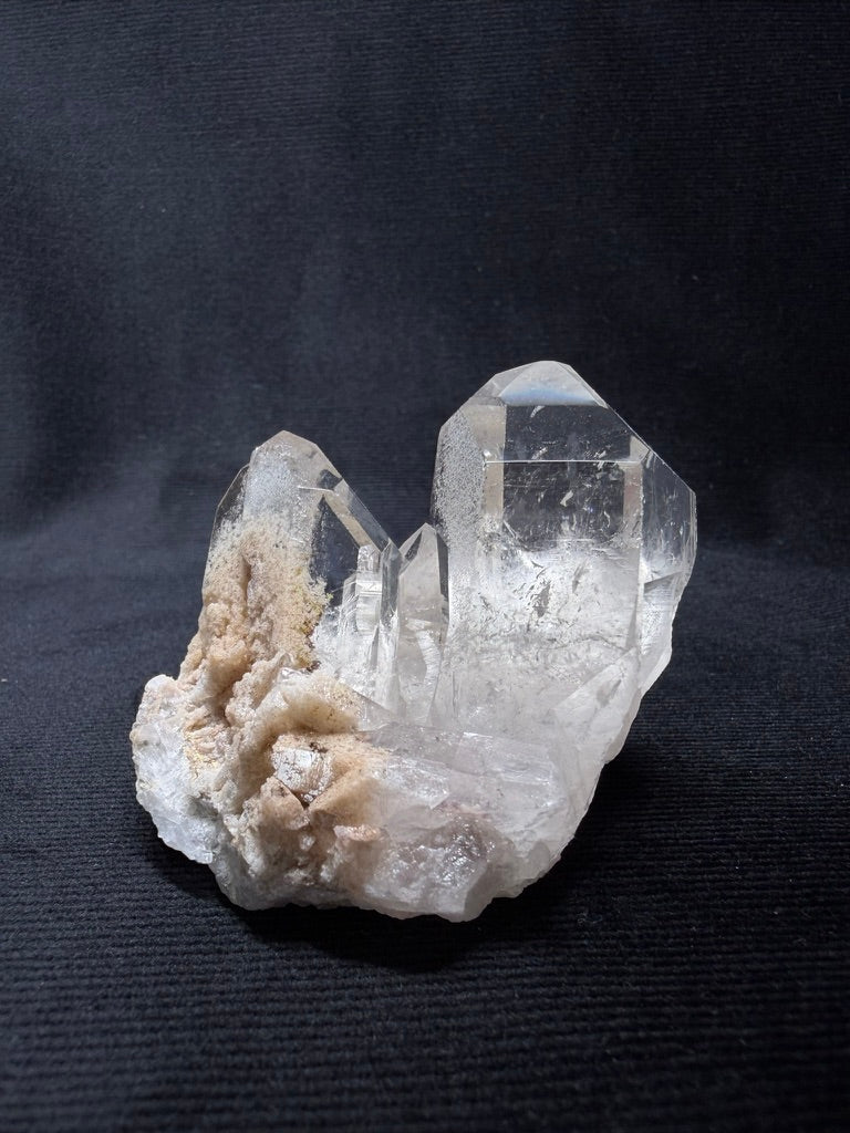 Colombian Quartz Cluster with Inclusions - "The City" 24H
