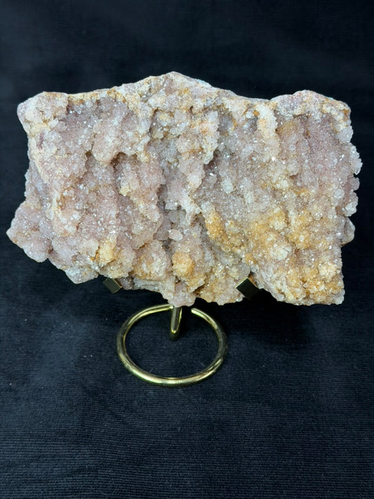 Brazilian Pink Amethyst Statement Piece with Stand - 262HC