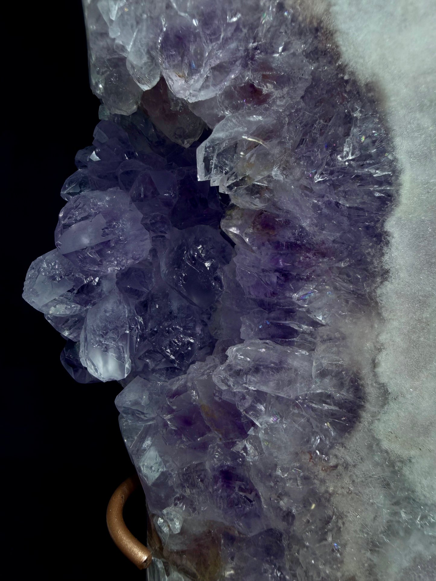 Brazilian Pink Amethyst Statement Piece on Stand - 308A