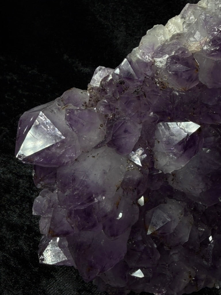 Premium Purple Amethyst Statement Piece with Large Points and Inclusions - 363BA