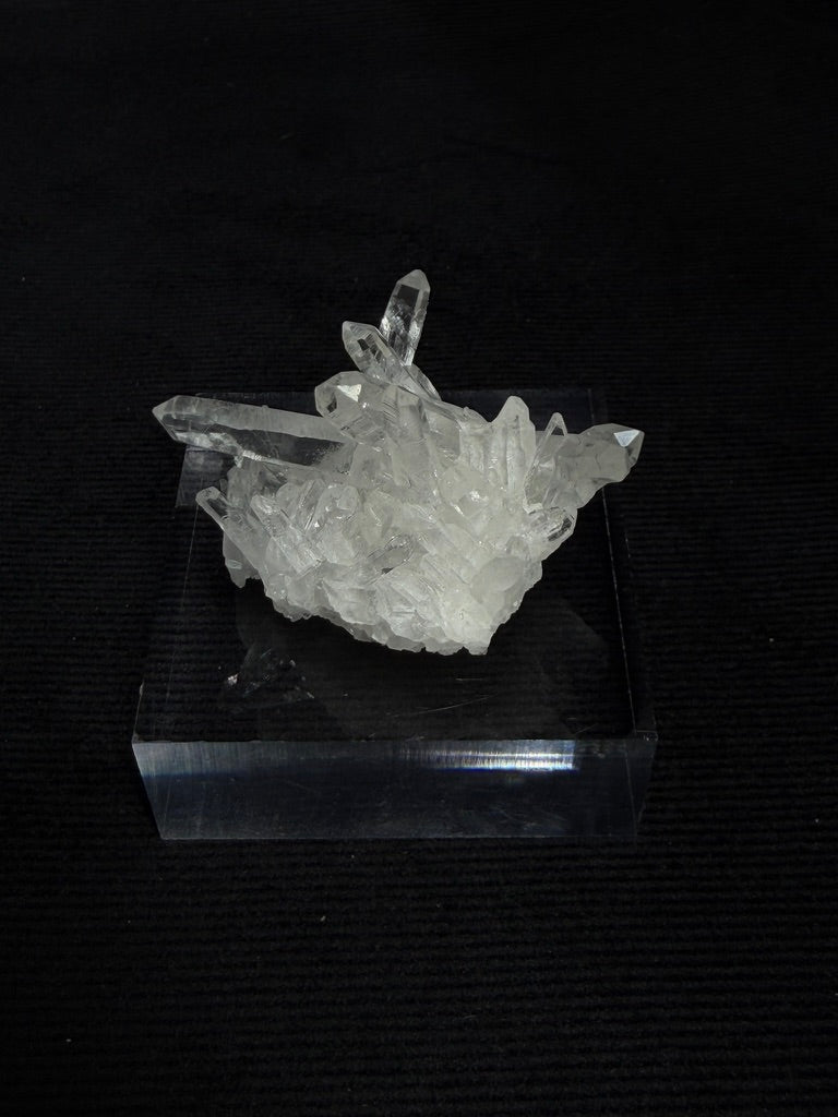 Laser Quartz - Precision Natural Multidirectional Mini Points Cluster - 15G