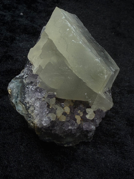 Brazilian Purple Amethyst Freeform with Calcite - 60BA
