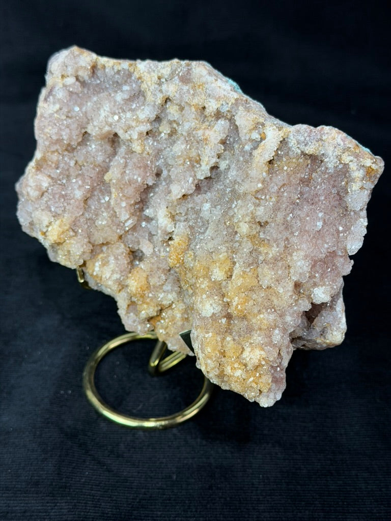 Brazilian Pink Amethyst Statement Piece with Stand - 262HC