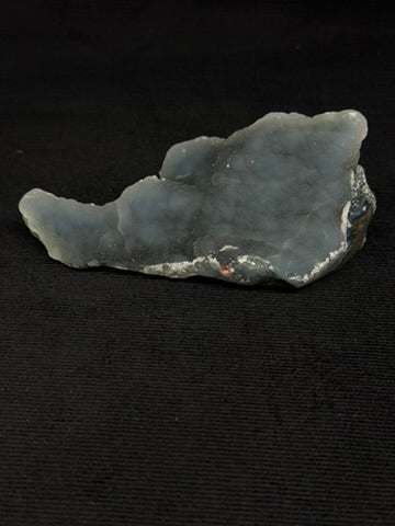 Indian Blue & Grey Chalcedony with Chocolate Heulandite Specimen - 111CH