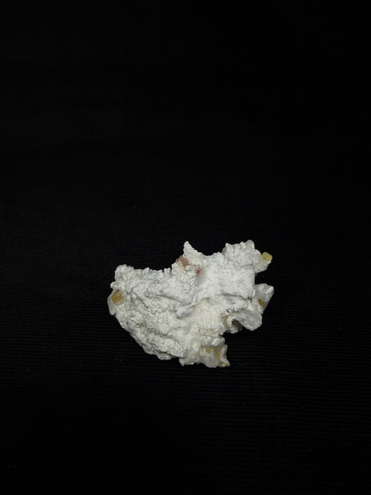 Barite Crystal with Hints of Pink Coral, Stilbite and Yellow Calcite - 22BC