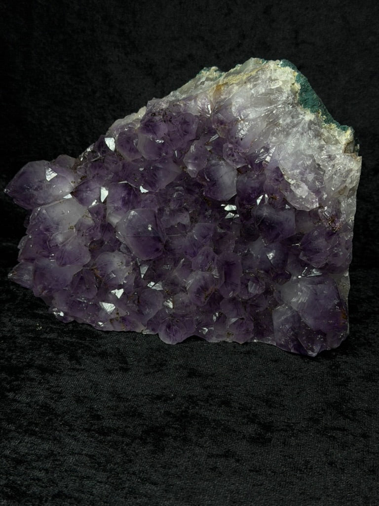 Premium Purple Amethyst Statement Piece with Large Points and Inclusions - 363BA