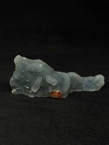 Indian Blue & Grey Chalcedony with Chocolate Heulandite Specimen - 111CH