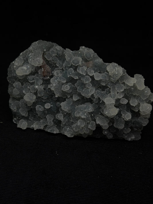 Sugary Blue & Grey Chalcedony Specimen with Chocolate Heulandite - 130SC