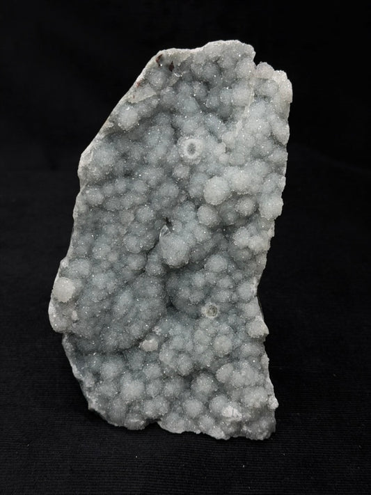 Blue Grey Chalcedony with Flower Formations Specimen - 98C