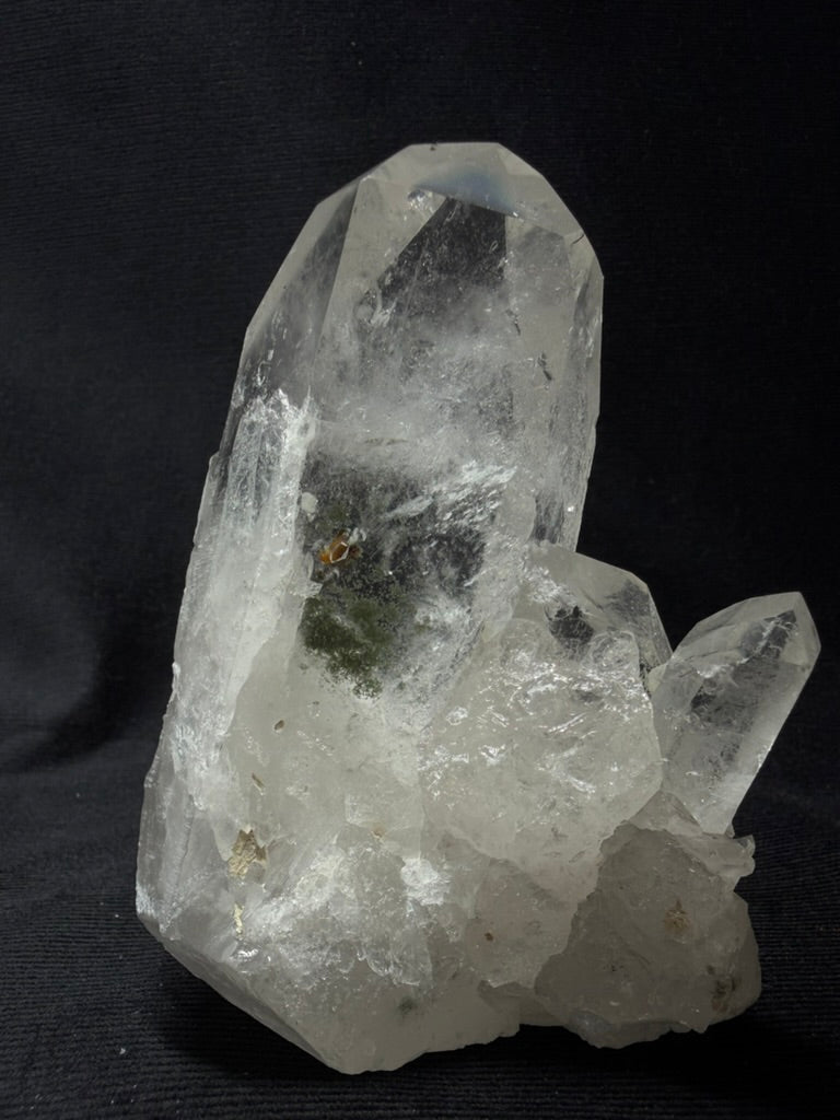 Colombian Quartz Cluster with Inclusions - 86V