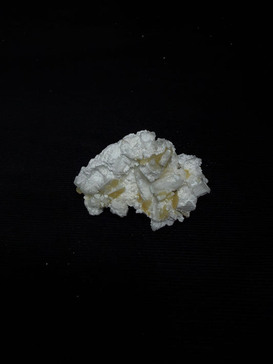 Barite Crystal with Hints of Pink Coral, Stilbite and Yellow Calcite - 37PC