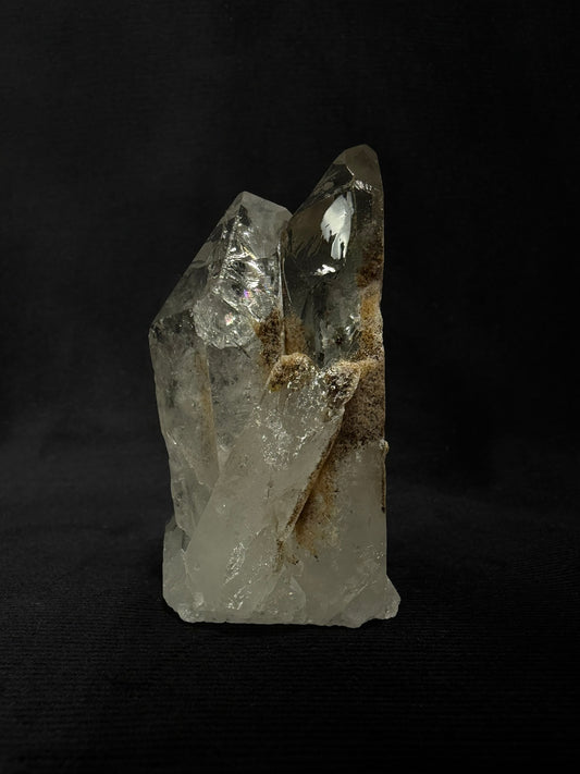 Colombian Quartz Tantric Twin Cluster with Inclusions - 39D