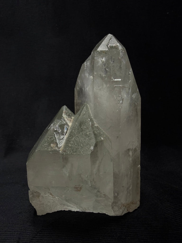 Colombian Quartz Tantric Twin Cluster - 114C