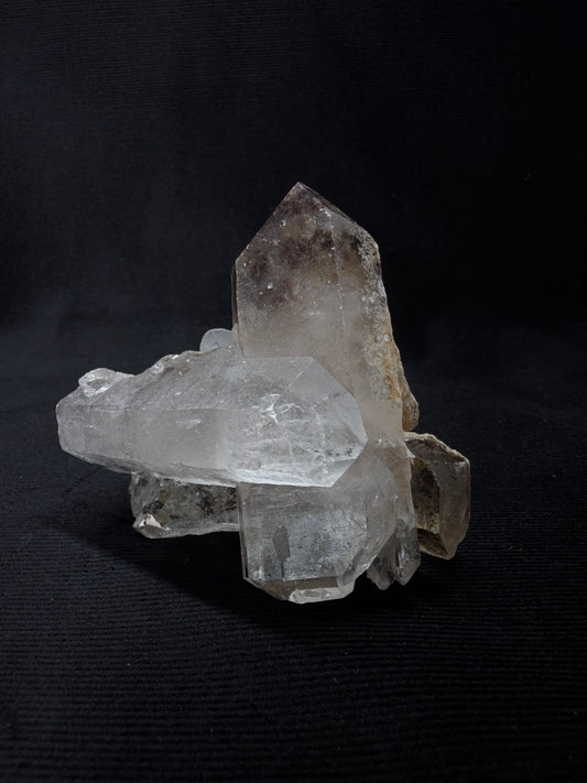 Colombian Quartz Cluster with Inclusions - 48W