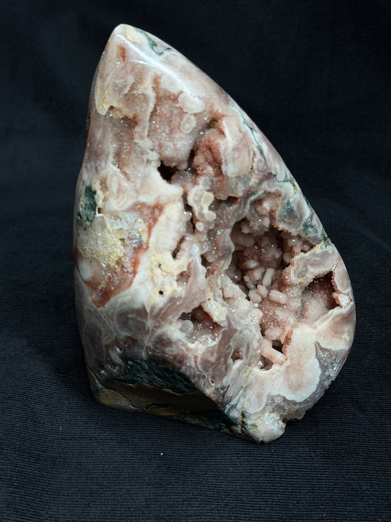 Premium Brazilian Pink Amethyst Statement with Reddish Hues - 349C