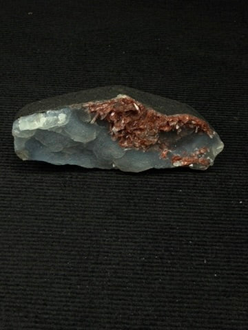 Indian Blue & Grey Chalcedony with Chocolate Heulandite Specimen - 50CC