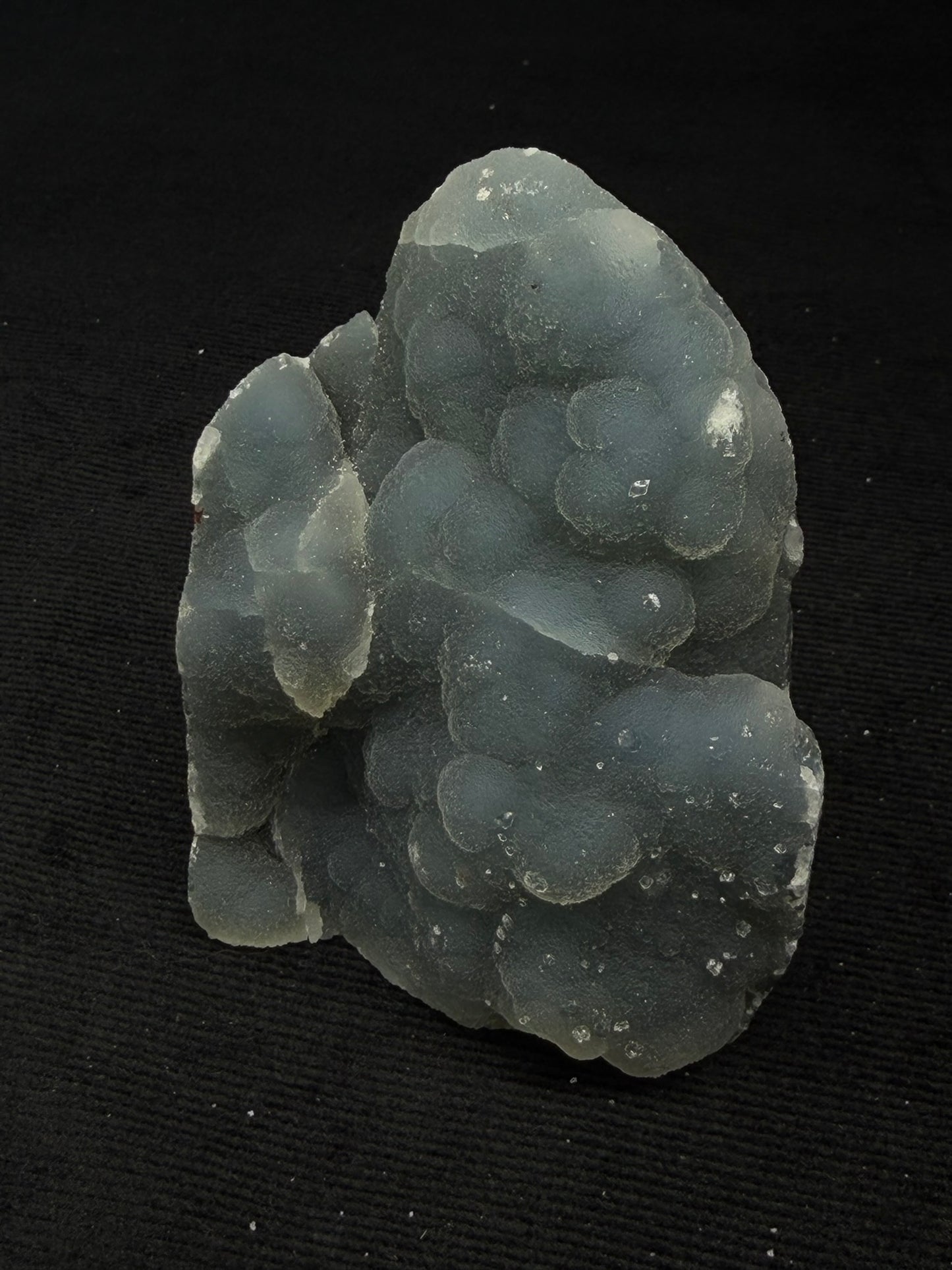 Indian Blue & Grey Chalcedony Bubbly Specimen - 95BC