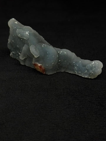 Indian Blue & Grey Chalcedony with Chocolate Heulandite Specimen - 111CH