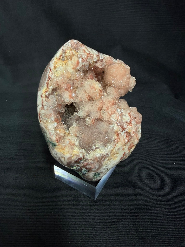 Brazilian Pink Amethyst Freeform with Deep Reddish Hues - 231PA