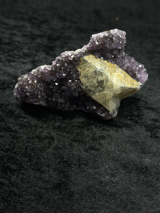 Brazilian Purple Amethyst Freeform with Calcite - 72CA
