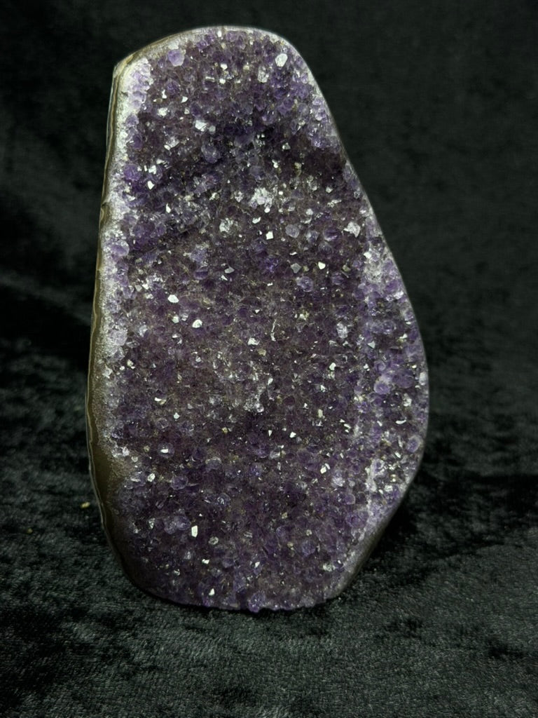 Brazilian Purple Amethyst Cut-base Freeform - 71AA