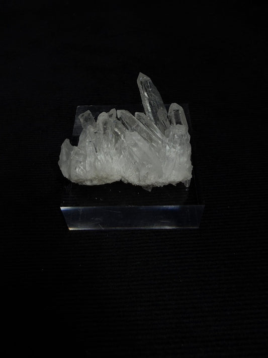 Laser Quartz - Precision Natural Pure Clear Cluster - 20C