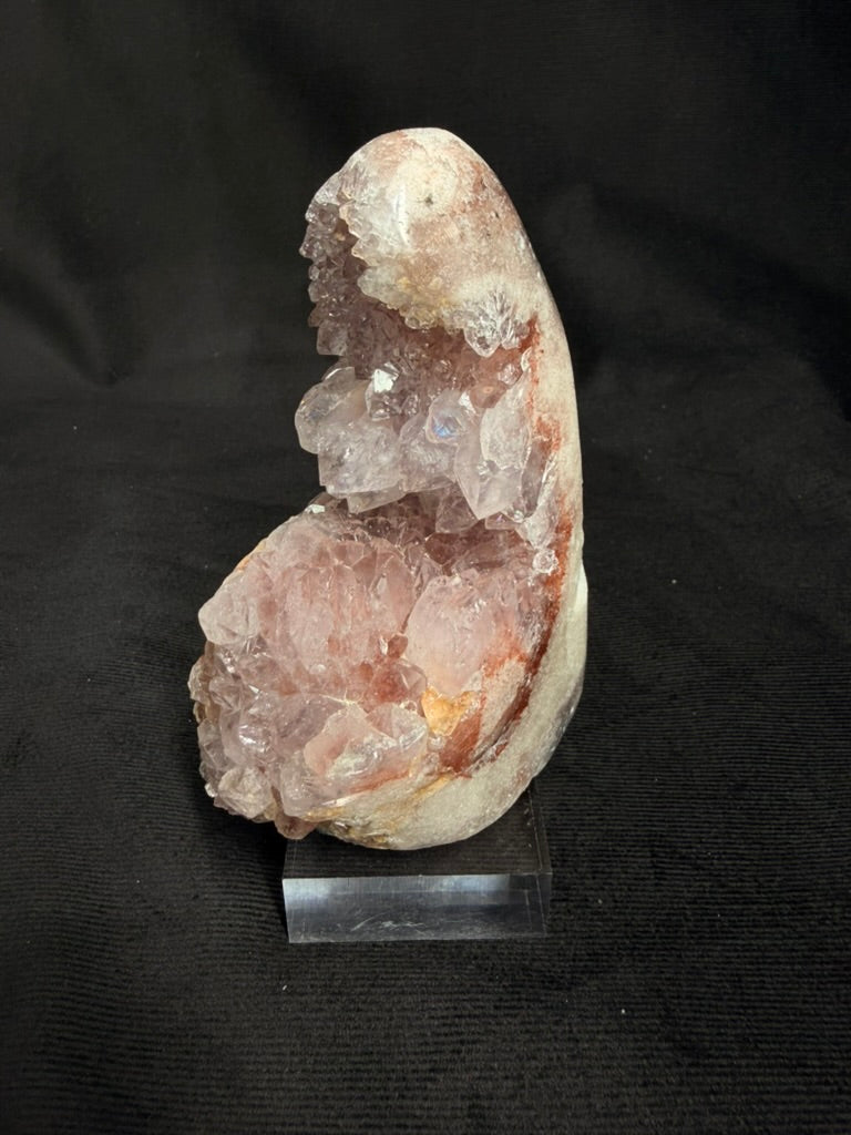 Brazilian Pink Amethyst Freeform with XL Points - 154PA