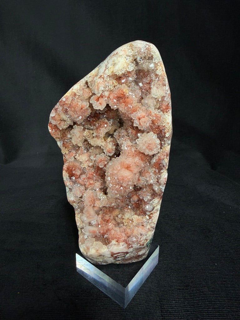 Brazilian Pink Amethyst Statement Crystal with Reddish Hues - 225PA