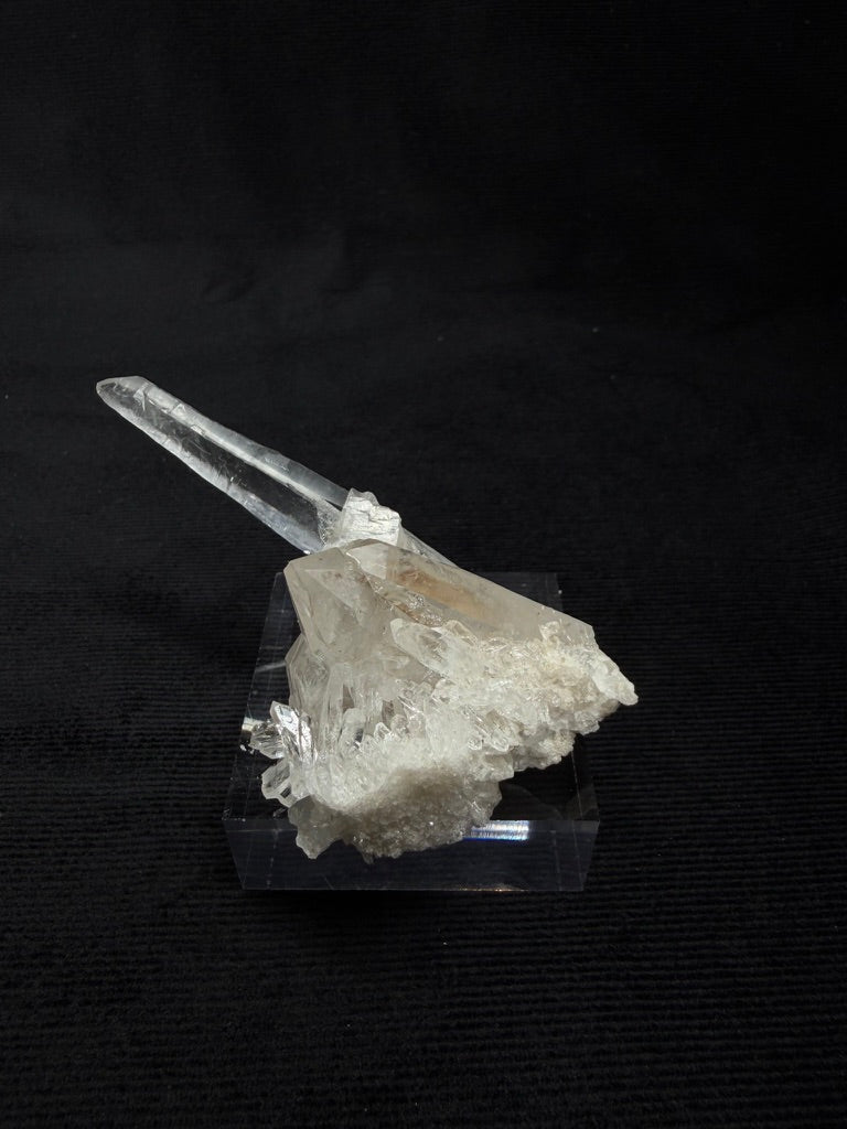 Brazilian Natural Laser Quartz Cluster with Inclusion - 68E