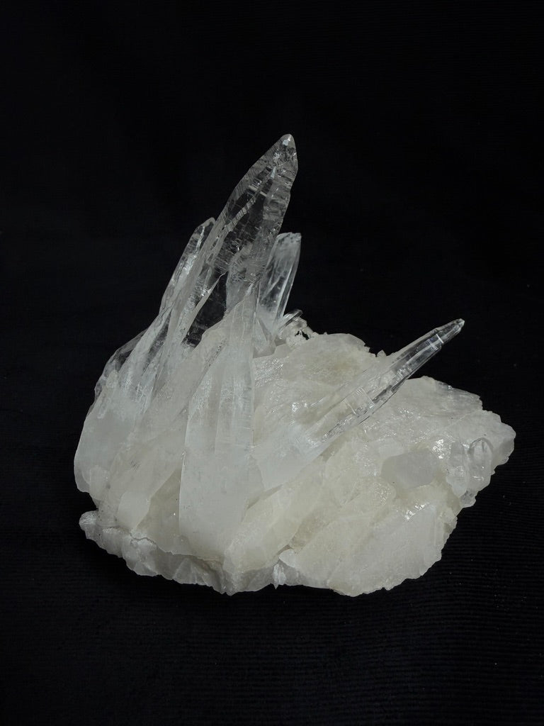Brazilian Natural Pure Clear Terminated Laser Quartz Cluster - 151P
