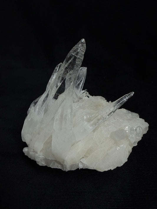Brazilian Natural Pure Clear Terminated Laser Quartz Cluster - 151P