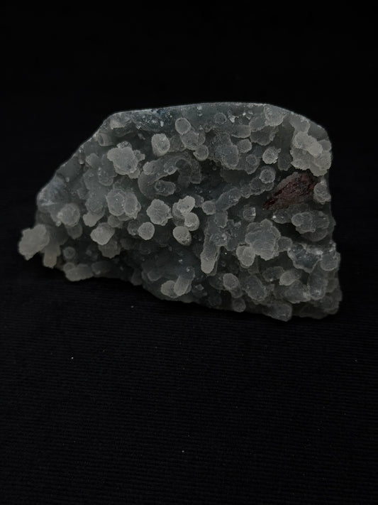 Sugary Blue & Grey Chalcedony Specimen with Chocolate Heulandite - 112SC