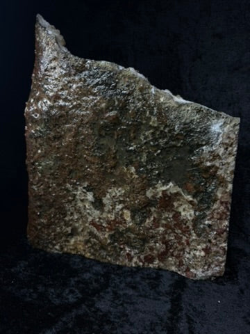 Citrine XXL Slab with Green and Brown Mosaic Jasper Backing - 595C