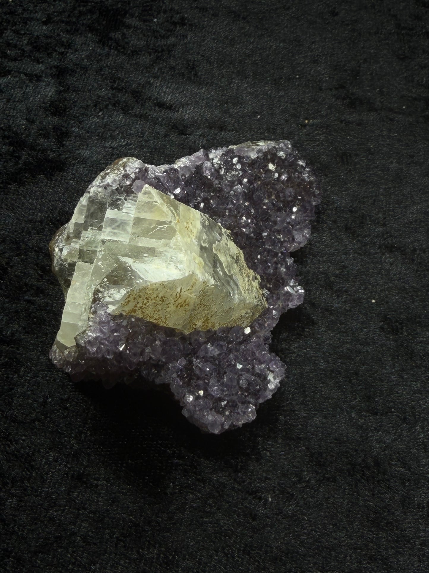 Brazilian Purple Amethyst Freeform with Calcite - 72CA