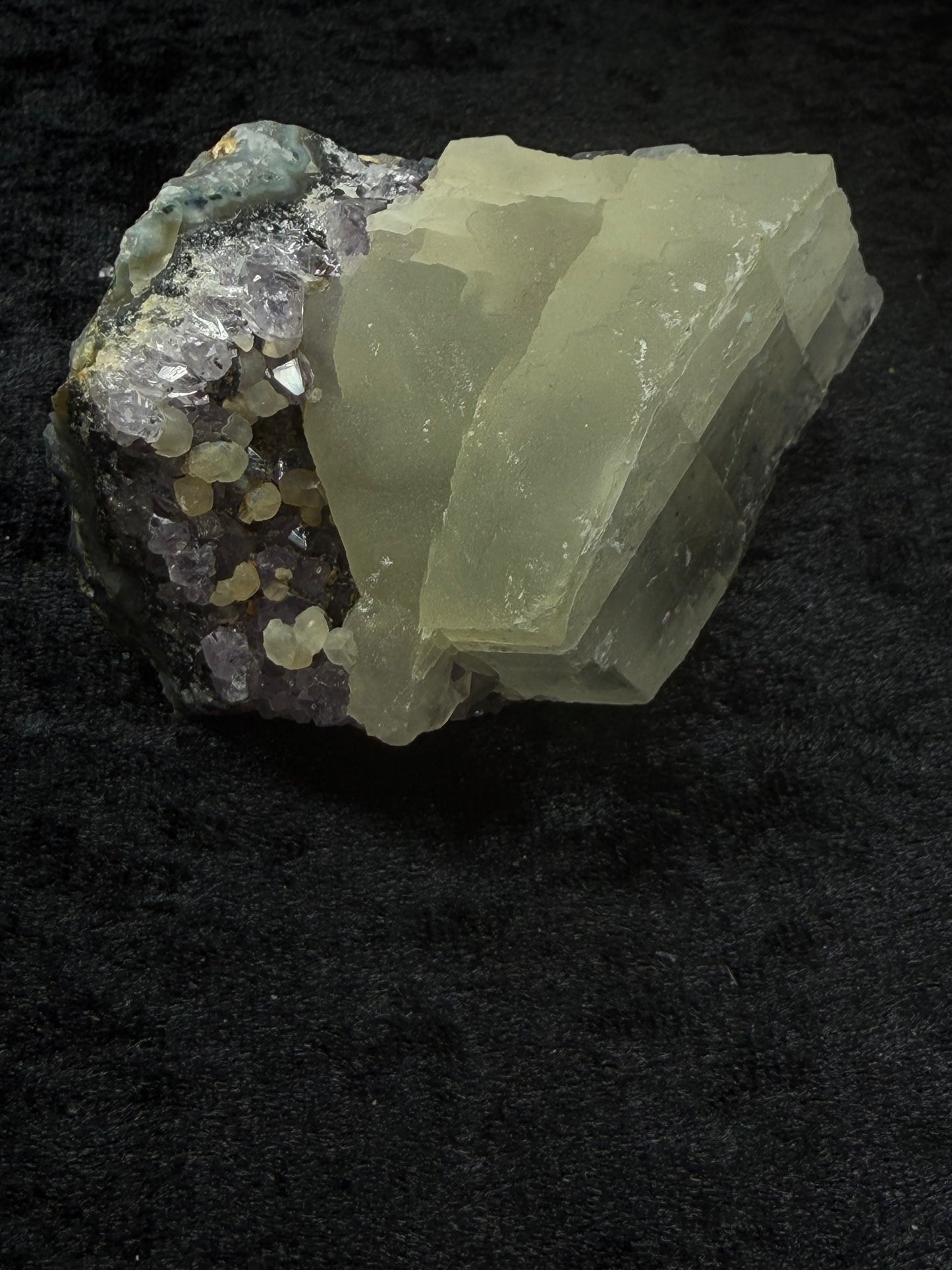 Brazilian Purple Amethyst Freeform with Calcite - 60BA