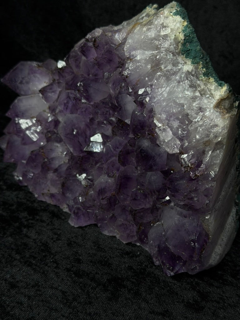 Premium Purple Amethyst Statement Piece with Large Points and Inclusions - 363BA