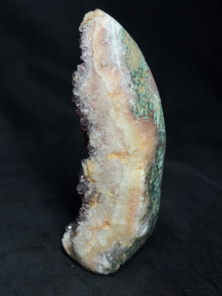 Premium Brazilian Pink Amethyst Freeform - "OBSESSION" 227AO