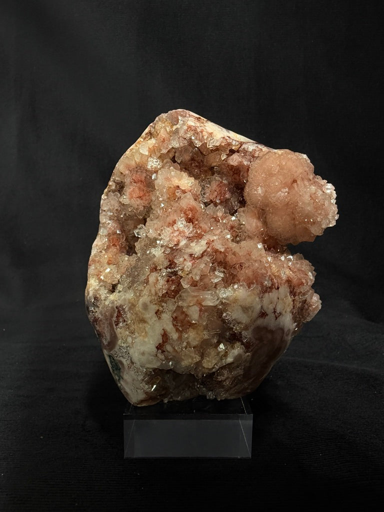 Brazilian Pink Amethyst Freeform with Deep Reddish Hues - 231PA
