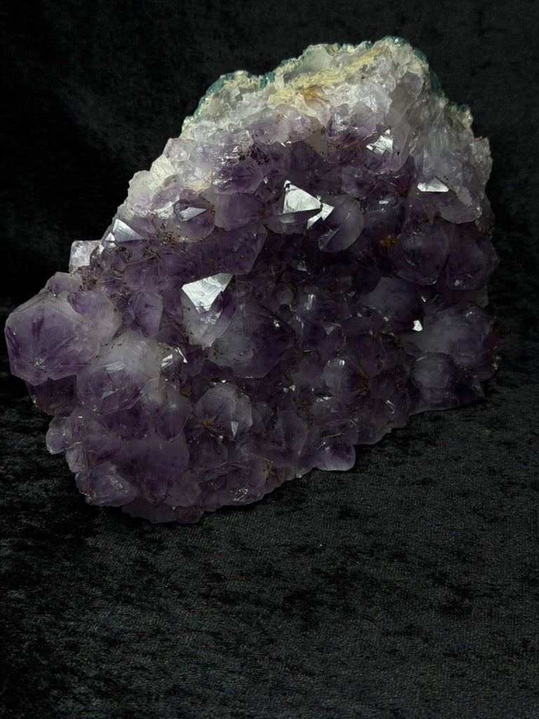 Premium Purple Amethyst Statement Piece with Large Points and Inclusions - 363BA