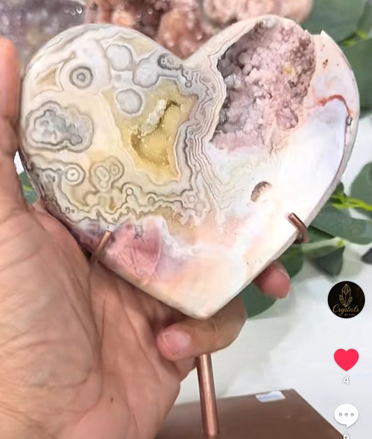Sale - Gina 27.06.26 - PA Heart and Green Chalcedony 3/3